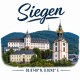 Tasse »Siegen – Skyline & Koordinaten«