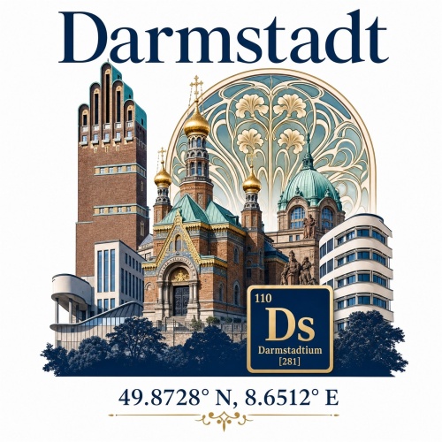 Tasse »Darmstadt Architektur & Wahrzeichen«
