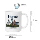 Tasse »Herne Skyline & Koordinaten«