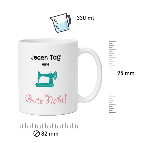 Tasse »Jeden Tag eine gute Naht«