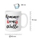 Tasse »Komme was Wolle«
