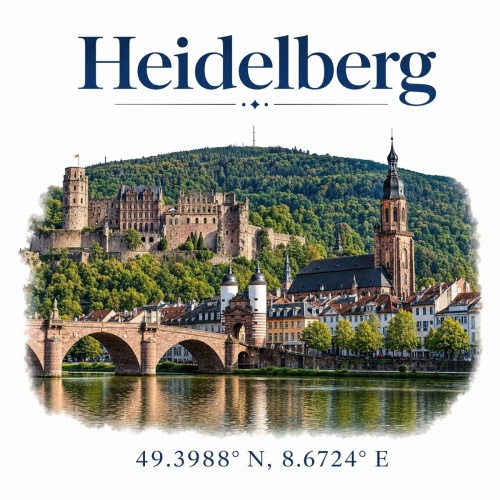 Tasse »Heidelberg – Altstadt &...