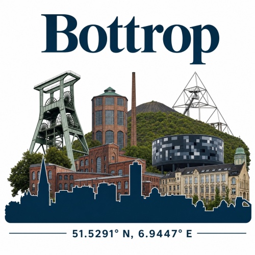Tasse »Bottrop Skyline & Wahrzeichen«