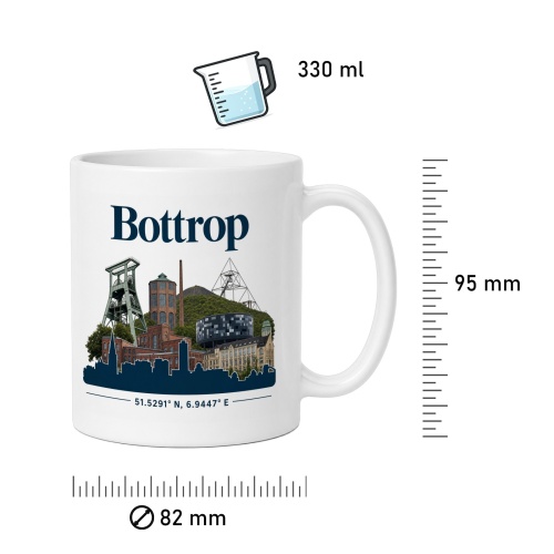 Tasse »Bottrop Skyline & Wahrzeichen«