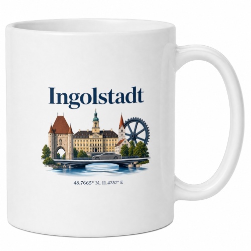Tasse »Ingolstadt Skyline«