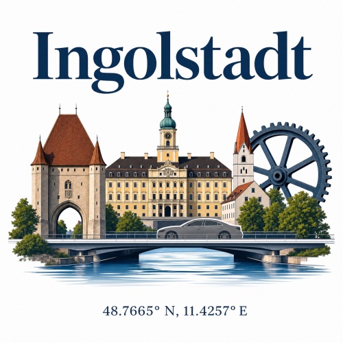 Tasse »Ingolstadt Skyline«