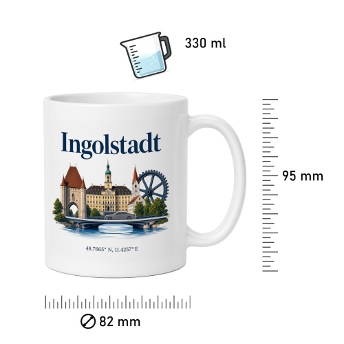 Tasse »Ingolstadt Skyline«