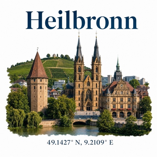 Tasse »Heilbronn Skyline«