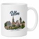 Tasse »Ulm – Stadtmotiv mit Koordinaten«