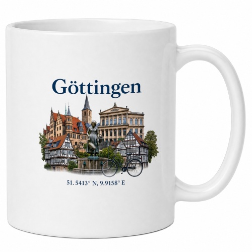Tasse »Göttingen – Wahrzeichen &...