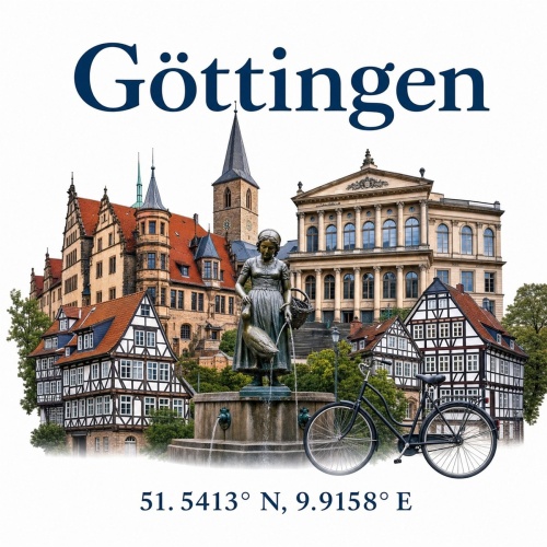 Tasse »Göttingen – Wahrzeichen &...
