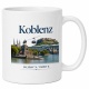 Tasse »Koblenz – Sehenswürdigkeiten & Koordinaten«