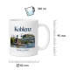 Tasse »Koblenz – Sehenswürdigkeiten & Koordinaten«
