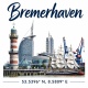 Tasse »Bremerhaven Skyline«