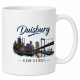Tasse »Duisburg Skyline & Koordinaten«