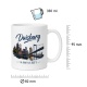 Tasse »Duisburg Skyline & Koordinaten«