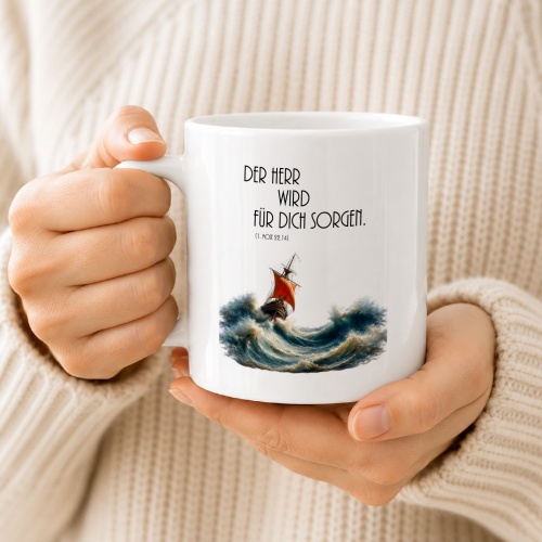 Tasse »Der Herr wird für dich sorgen«