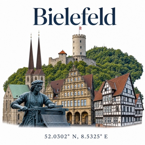 Tasse »Bielefeld Collage«