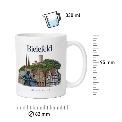 Tasse »Bielefeld Collage«