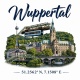 Tasse »Wuppertal Sehenswürdigkeiten«