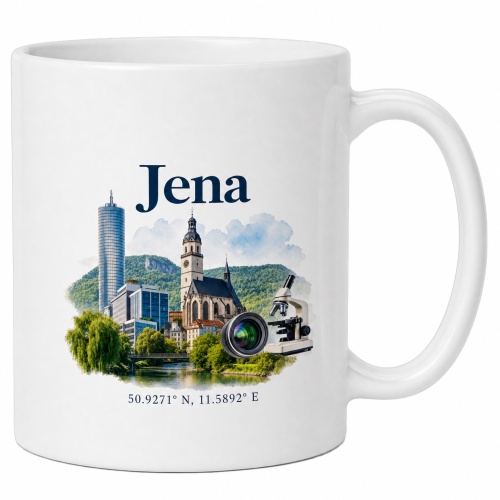 Tasse »Jena Skyline & Wahrzeichen«