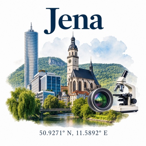 Tasse »Jena Skyline & Wahrzeichen«