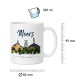 Tasse »Moers Skyline & Koordinaten«