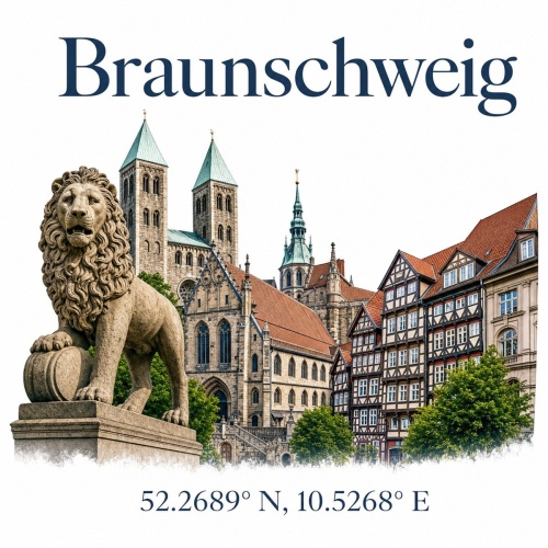 Tasse »Braunschweig Stadtmotiv«