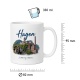 Tasse »Hagen Sehenswürdigkeiten«