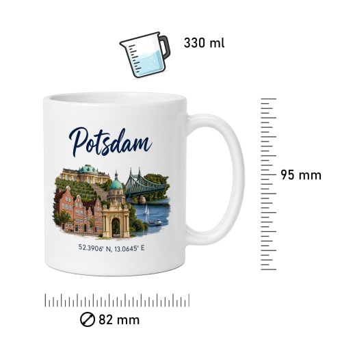 Tasse »Potsdam Sehenswürdigkeiten«