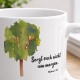 Tasse »Sorgt euch nicht um morgen«