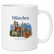 Tasse »München Skyline mit Brezn«