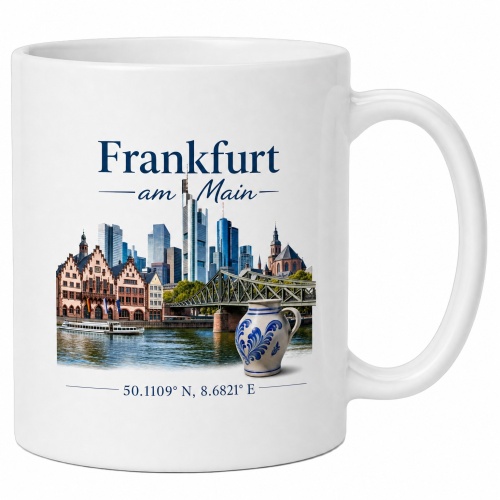 Tasse »Frankfurt am Main Skyline«