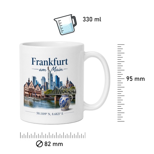 Tasse »Frankfurt am Main Skyline«
