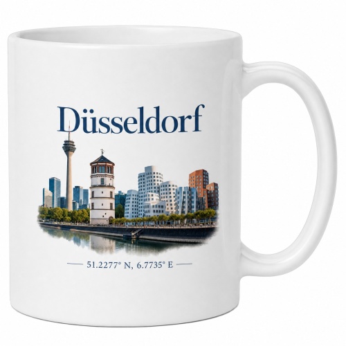 Tasse »Düsseldorf Skyline«