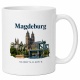 Tasse »Magdeburg – Wahrzeichen & Koordinaten«