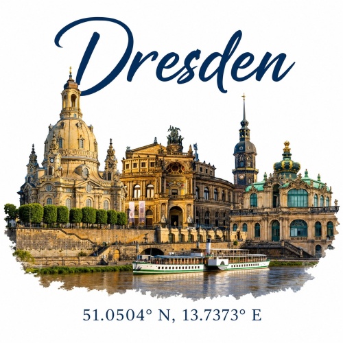 Tasse »Dresden Skyline«
