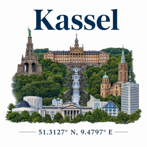 Tasse »Kassel Sehenswürdigkeiten«