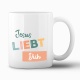 Tasse "Jesus liebt dich"