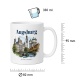 Tasse »Augsburg Skyline & Koordinaten«
