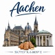 Tasse »Aachen – Dom, Elisenbrunnen & Printen«