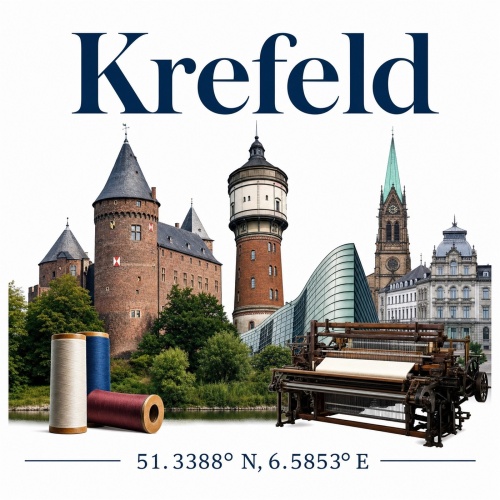 Tasse »Krefeld Sehenswürdigkeiten«