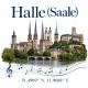 Tasse »Halle (Saale) Skyline & Noten«