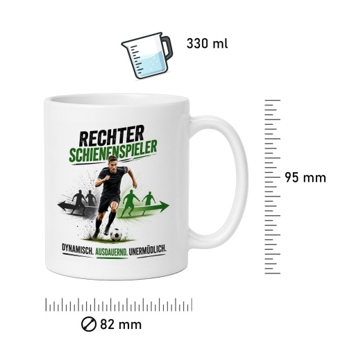 Tasse »Rechter Schienenspieler«
