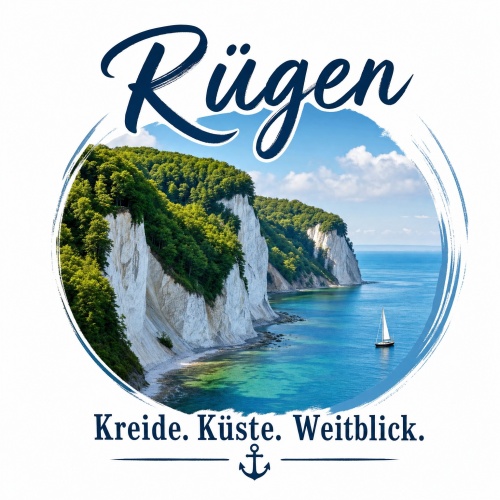 Tasse »Rügen – Kreide. Küste....