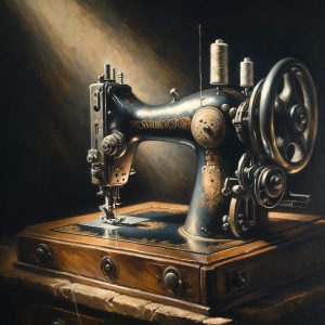 Tasse "Die Kunst des Nähens - Barock"