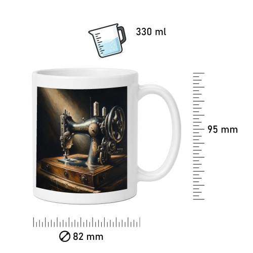 Tasse »Die Kunst des Nähens - Barock«
