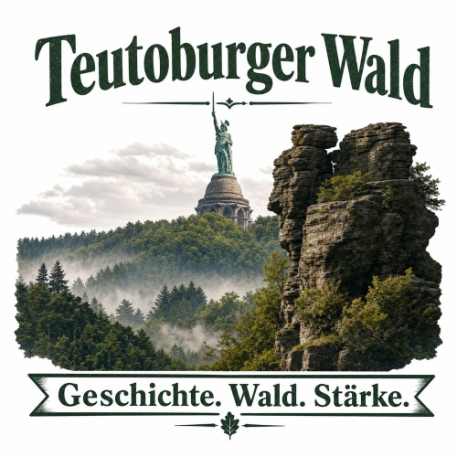 Tasse »Teutoburger Wald – Geschichte. Wald....