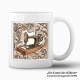 Tasse "Die Kunst des Nähens - Jugendstil"