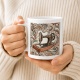 Tasse »Die Kunst des Nähens - Jugendstil«